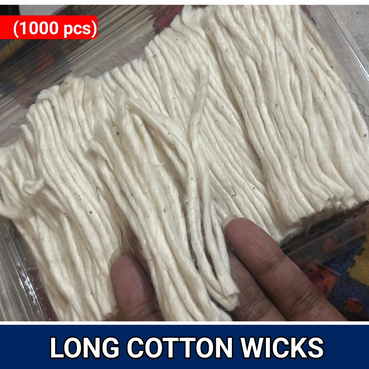 DEVTA POOJA WICKS | 1000 PACKS OF COTTON WICKS | KRISHNA POOJA SALE
