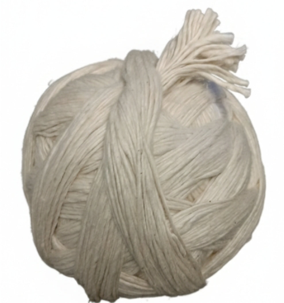 Long Cotton Lacha Batti Roll ( 5kg per Roll ) | 1Lakh Batti Roll | White